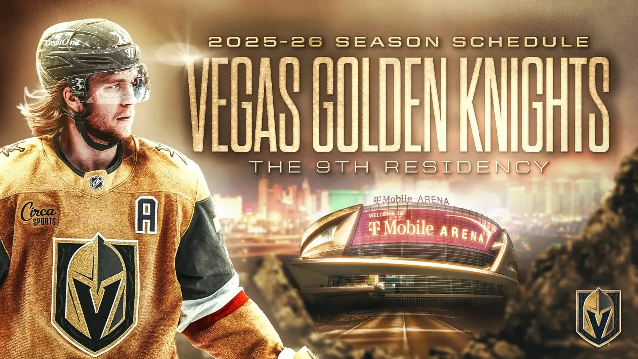 NHL Umumkan Jadwal Musim Reguler 2025-26 untuk Vegas Golden Knights